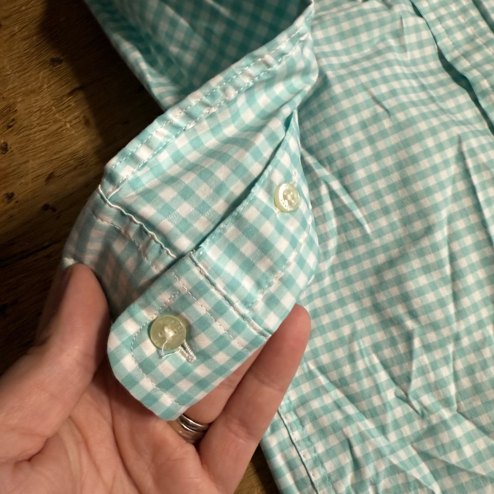 Vineyard Vines On The Go Performance Plaid Long Sleeve Button Down Shirt - Picture 4 of 6